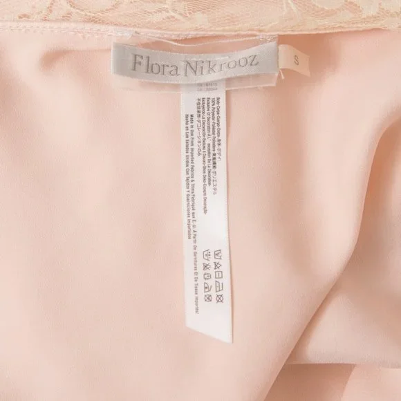 SOLD Luxury S Robe Satin Lace Kimono Pink Hollywood Glam Wedding Bridal Gift - Picture 8 of 10